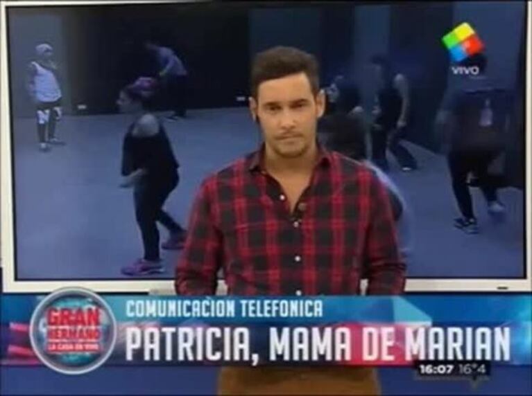 Patricia, la mamá de Marian Farjat, elogió a Brian: "Me parece que es un muchacho que debería tener la posibilidad de ganar"