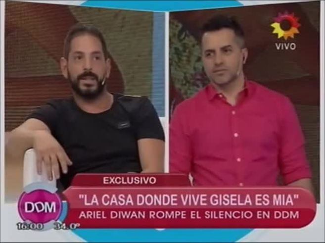 Ariel Diwan se quebró en El diario de Mariana por el cumpleaños de su hijo con Gisela Bernal
