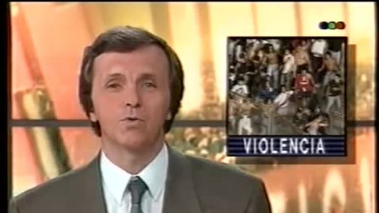 Peter Alfonso: su primera aparición en TV, como testigo de un hecho policial