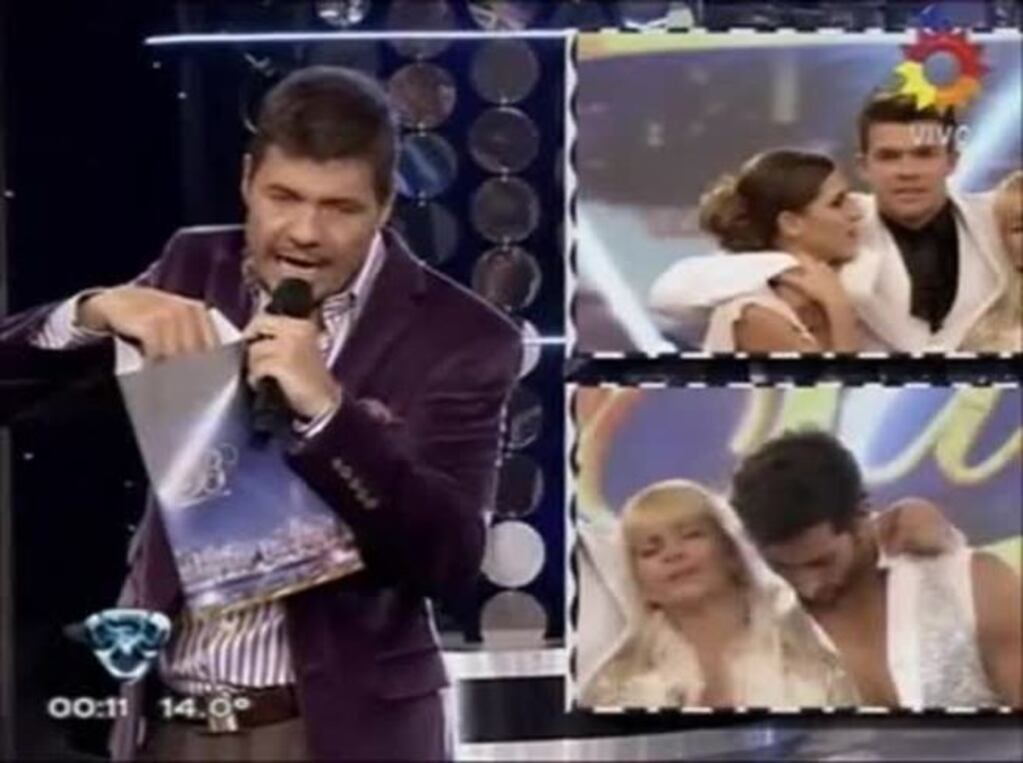 Leandro Penna es el primer eliminado de Bailando 2012