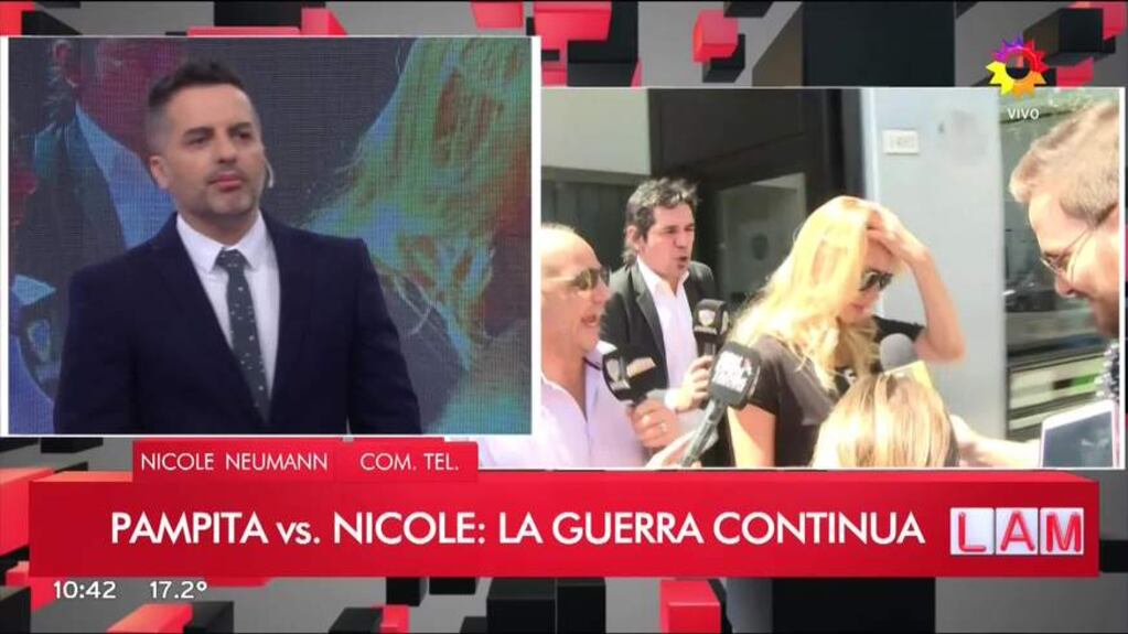 Nicole Neumann sobre su paso por Pampita Online