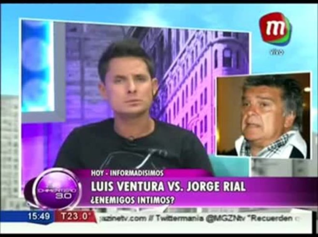 Luis Ventura contó por primera vez cómo fue la tensa charla en el camarín de Jorge Rial antes de su salida de Intrusos