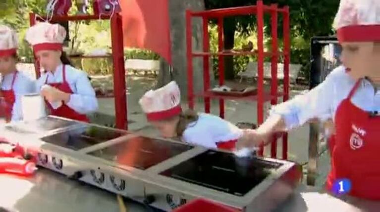 Pequeño machista en MasterChef Junior de España: "Las chicas ya saben limpiar, genéticamente"