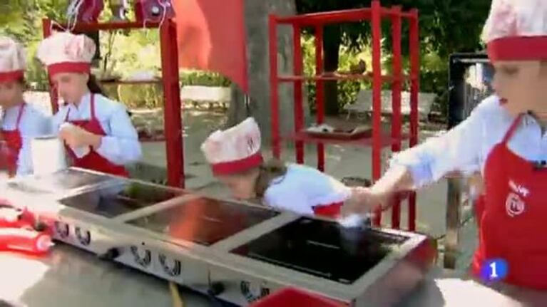 Pequeño machista en MasterChef Junior de España: "Las chicas ya saben limpiar, genéticamente"