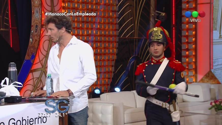 Pico Mónaco, striptease en TV y confesiones sobre su romance con Pampita: “Me gustaría formar una familia”