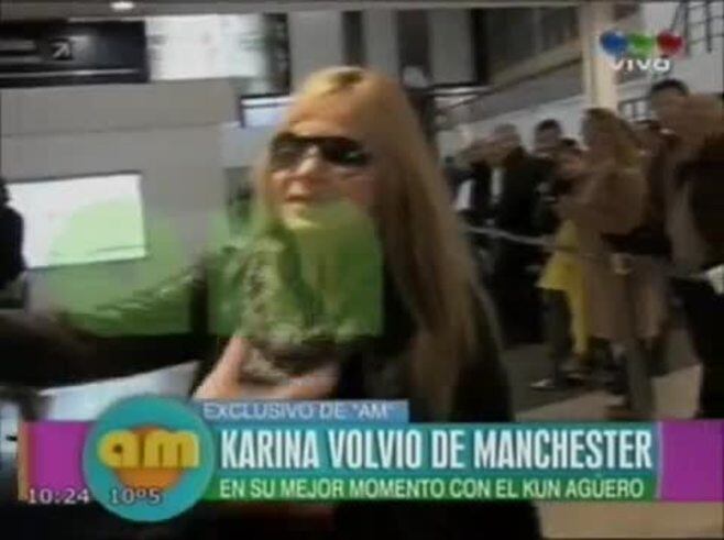 La Princesita volvió de Manchester y dijo en AM: "Jamás voy a impedir que el Kun vea a su hijo"