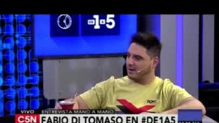 La dura confesión de Fabio Di Tomaso: "Pasé un momento muy triste que fue la pérdida de un embarazo de 7 meses"