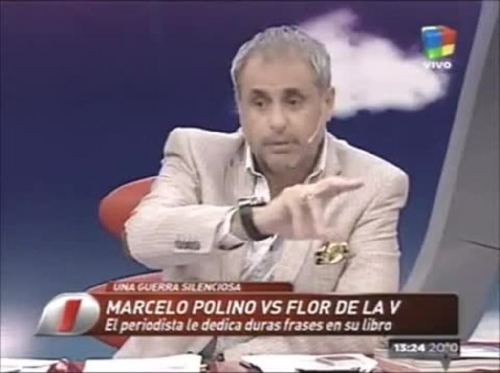 Flor de la V vs. Marcelo Polino: tremendo cruce de indirectas en TV