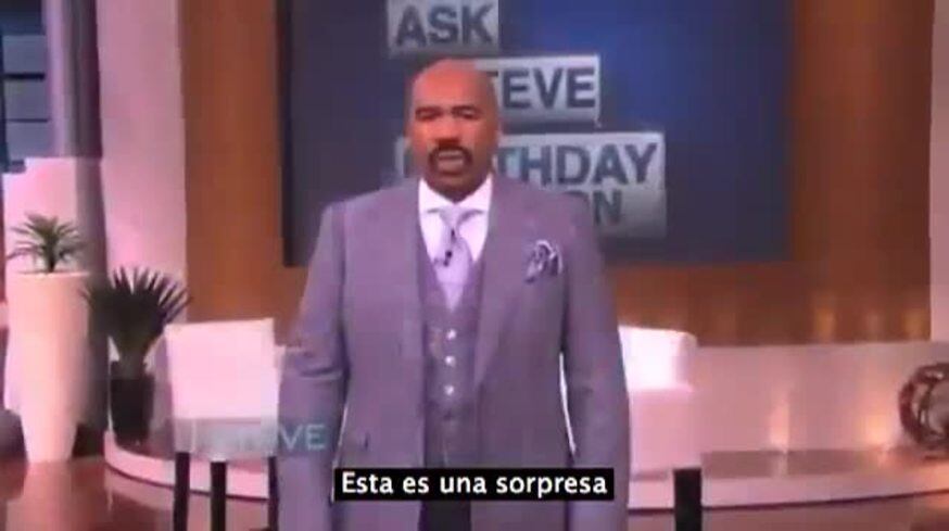 El llanto de un animador ante la sorpresa que le preparó su producción por su cumpleaños