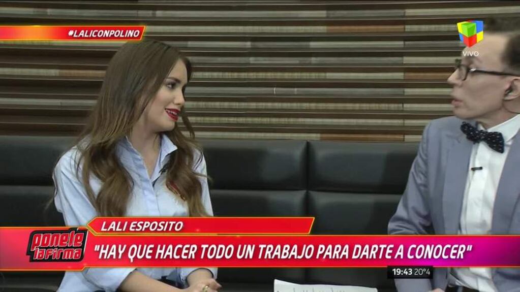 Lali habló de su novio… y de aquel picante audio en el que Mariano Martínez la tildaba de “nefasta”