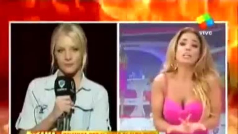 La Sueca habló del video prohibido de Florencia Peña