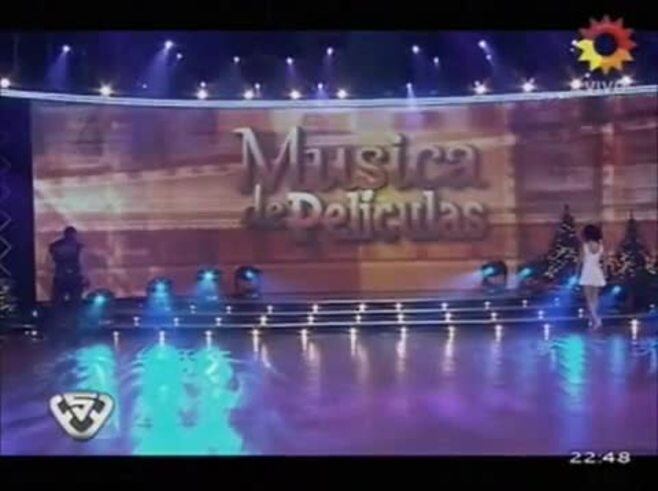 Tito Speranza bailó al ritmo de la música de película