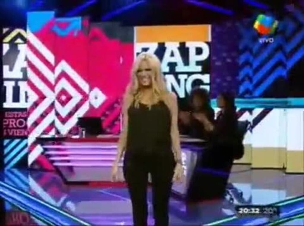 Viviana Canosa debutó en Zapping con un mensaje para Jorge Rial y Silvia D’Auro