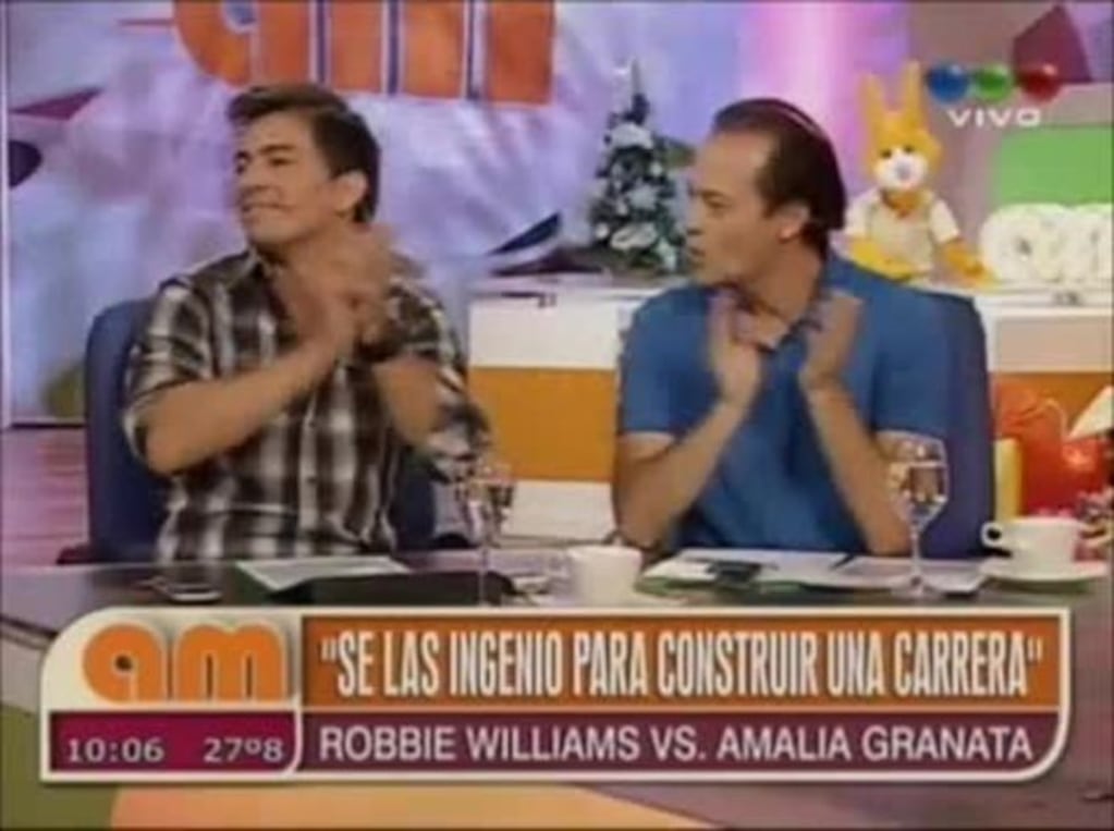 Amalia Granata contó los detalles de su encuentro “hot” con Robbie Williams