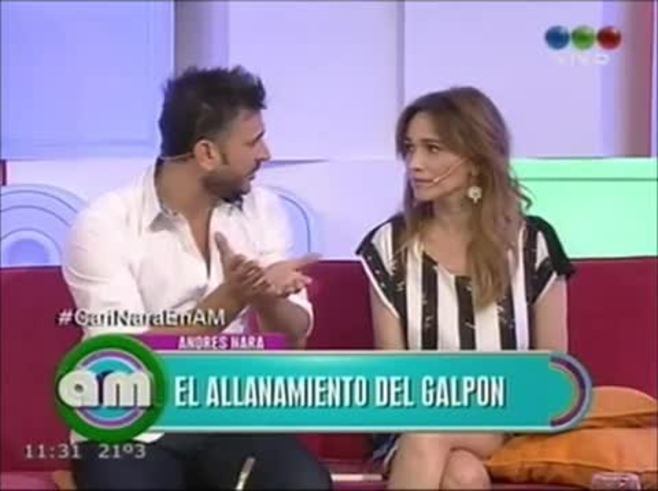Andrés Nara, polémico: "Me alegra que Maxi López esté con una chica linda"