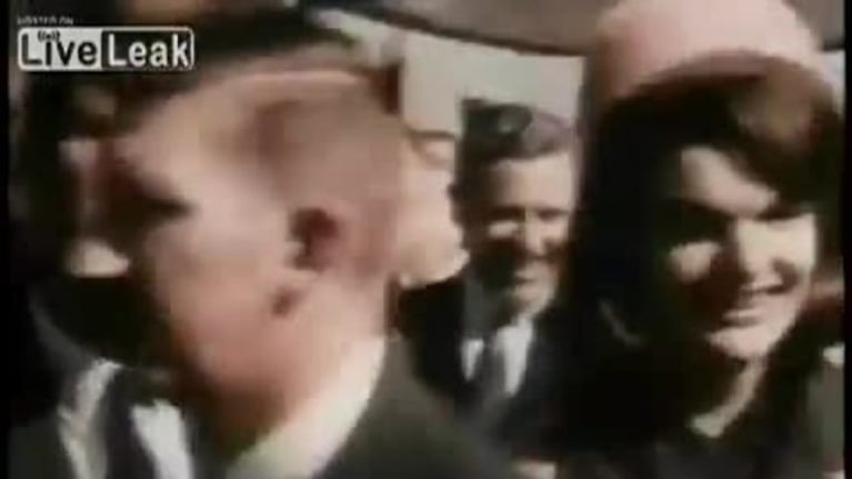 Conmoción en la Web por un impactante video del asesinato de John F. Kennedy