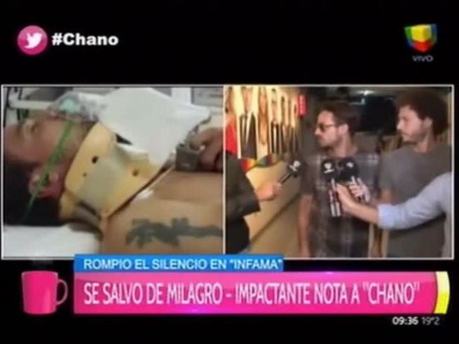 La corrida de Chano Charpentier cuando le preguntaron por Micaela Tinelli