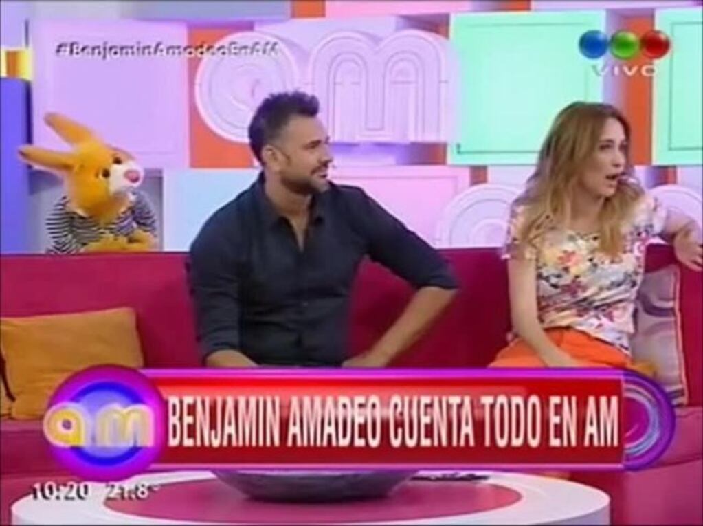 Benjamín Amadeo y los WhastApp con Lali tras la separación: "Nos decíamos 'che, me deje esto, lo otro...'. Yo fui a buscar una guitarra"