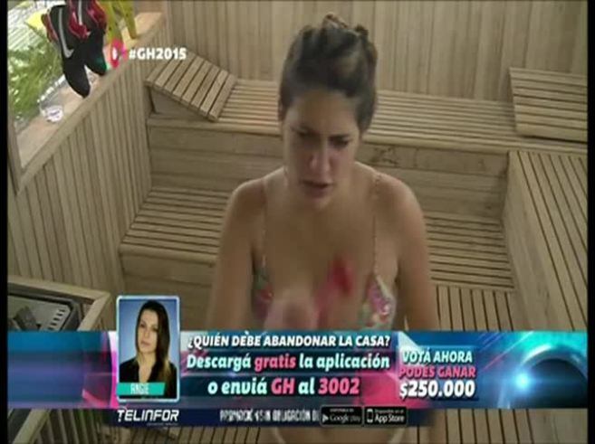 Gran Hermano 2015: Marian Farjat "se lanzó" como cantante con un show en bikini