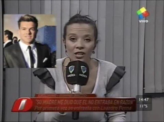 La bizarra pelea mediática entre Leandro Penna y la madre de su hija