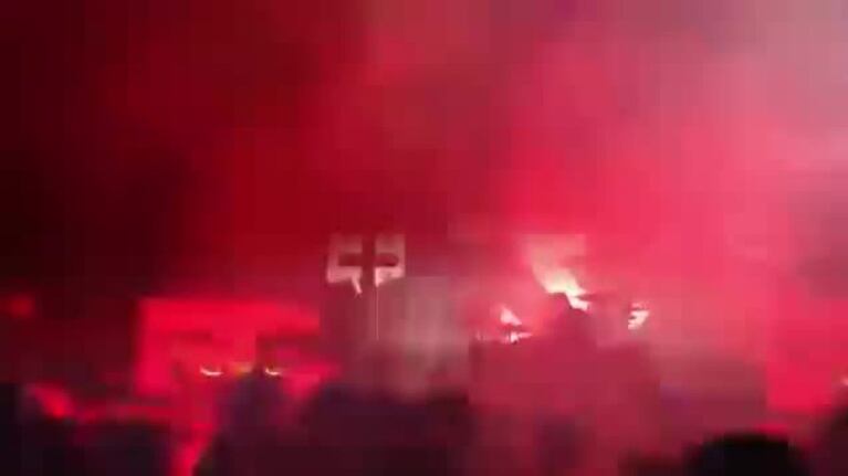 Susto en vivo: Marilyn Manson se desmayó en pleno show