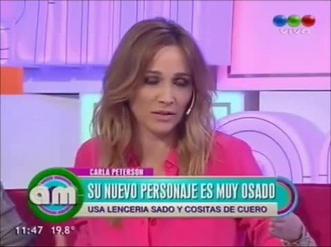 Carla Peterson habló de su relación con Martín Lousteau: "Quiero volver a ser madre, pero me da fiaca"