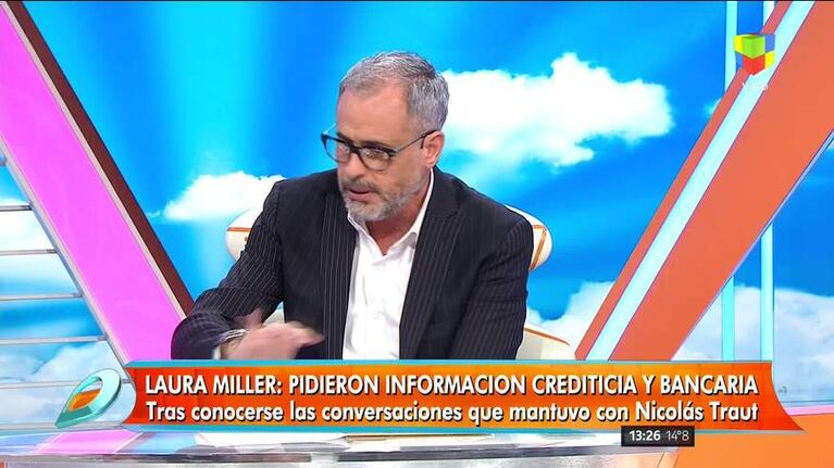 El exnovio de Laura Miller rompió el silencio 