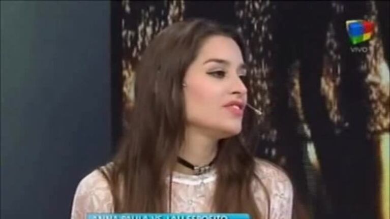 El llanto de Anna Paula en Intrusos tras la polémica con Lali Espósito por el nombre de su disco: "Qué bronca me da ponerme así, siento que..."
