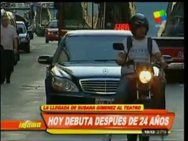La llegada de Susana Giménez al teatro, antes de su debut con Piel de Judas