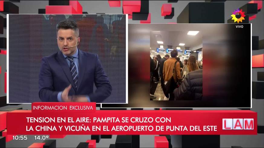 De Brito y Pampita