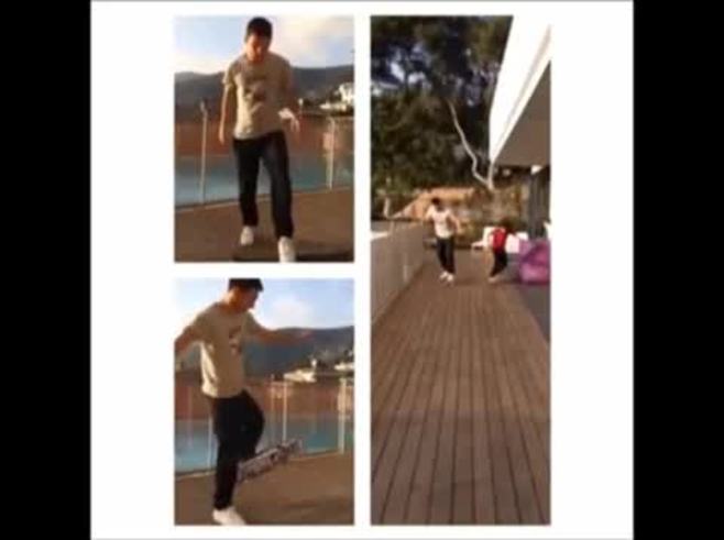 Lionel Messi, skater