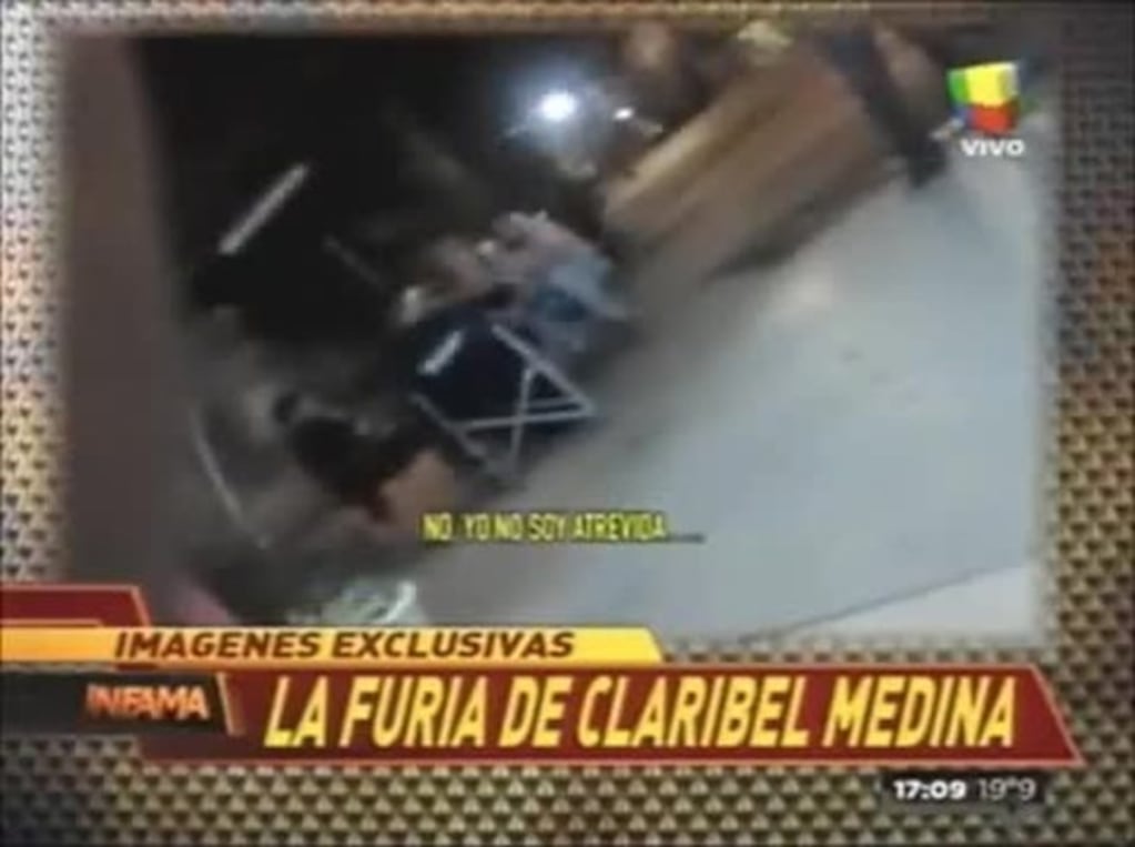 La escandalosa cámara oculta a Claribel Medina por una deuda en la pizzería de su barrio
