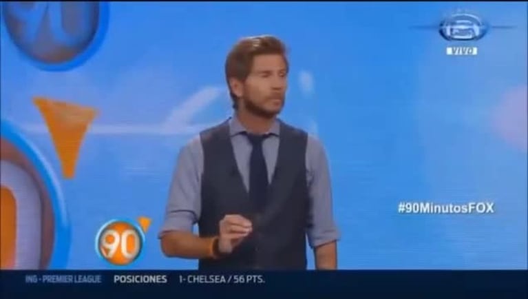 ¡Escatológico momento en TV! Un periodista vivió una incómoda situación al aire y Sebastián Vignolo lo hizo sonrojar: "¿Comió algo fuerte?"