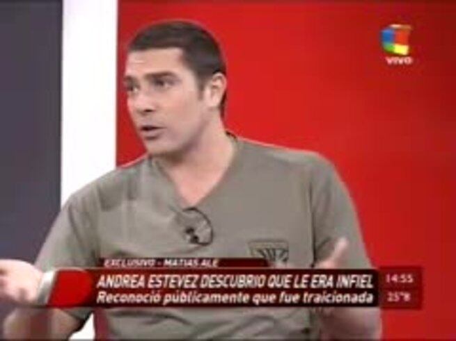 Matías Alé: “Lo de los mensajes lo asumo, es error mío porque es mi manera de expresar”