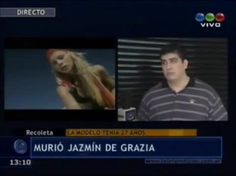 Habló el encargado del edificio donde murió Jazmín De Grazia: "Intentaron reanimarla"