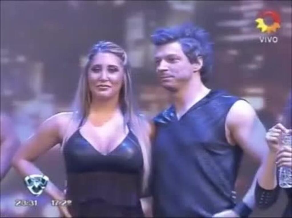 Momento tenso en ShowMatch: Santiago Bal y Ayelén Paleo, cara a cara