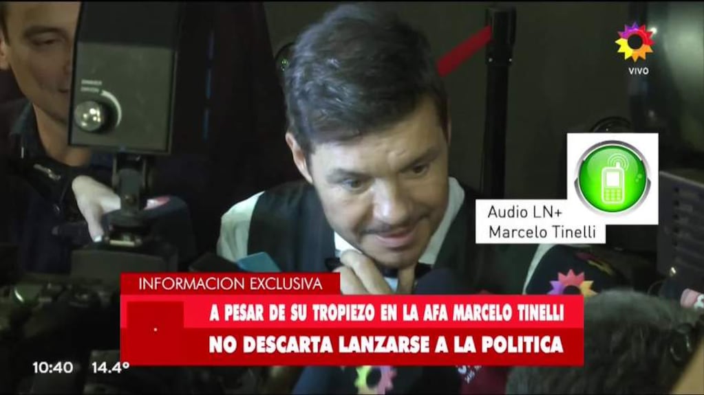 Marcelo Tinelli abre la puerta a la política: “No lo descarto, pero aunque tenga la sensibilidad social tengo que capacitarme para competir”