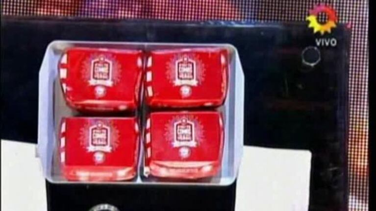 Marcelo Tinelli desafió a Evander Holyfield con una hamburguesa en ShowMatch