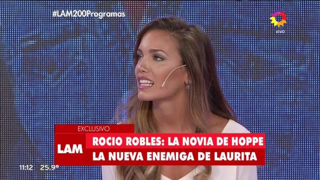 Rocío Robles contó de una cena con un actor, ¡y Rocío Marengo la mandó al frente!