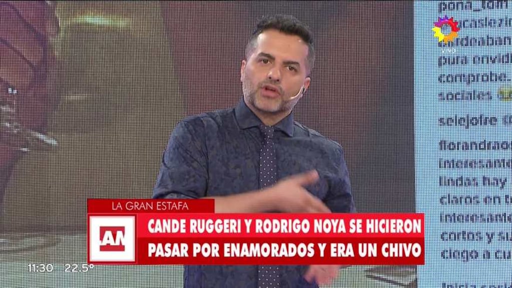 La fuerte crítica de Laurita Fernández al enterarse que el "romance" entre Candela Ruggeri y Rodrigo Noya era un contrato publicitario