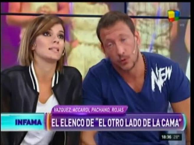 La anécdota hot de Nicolás Vázquez y Gimena Accardi en Infama
