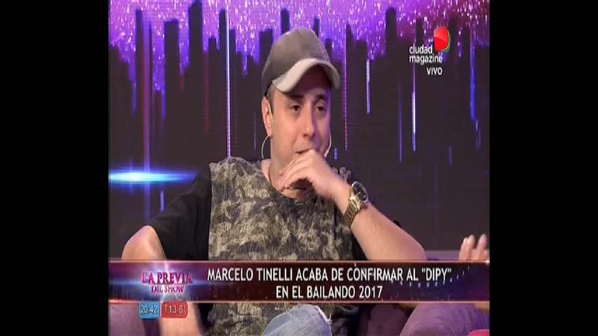 La emoción del Dipy tras ser confirmado en Bailando 2017