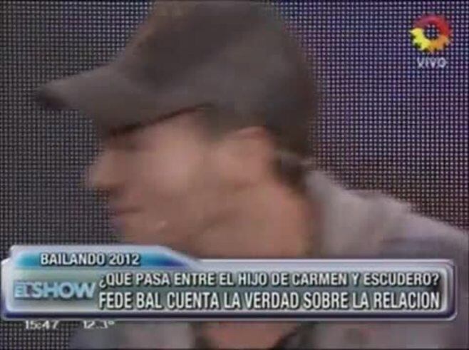 Federico Bal recreó la noche de los supuestos besos con Silvina Escudero