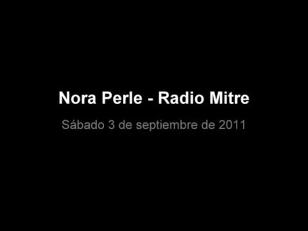 Nora Perlé y el blooper radial del año: escuchá el audio