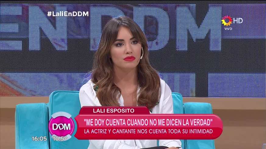 Lali Espósito habló de Mariano Martínez