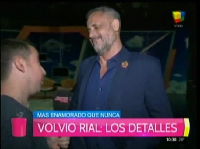 La respuesta de Jorge Rial a la romántica carta de Agustina Kämpfer: "Nunca nadie, públicamente, expresó eso por mí"