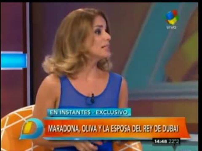 El duro comunicado de Maradona contra Ojeda