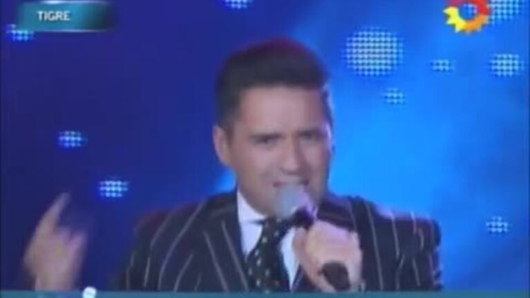 Un ex goleador de Racing volvió a emocionar en Soñando por Cantar