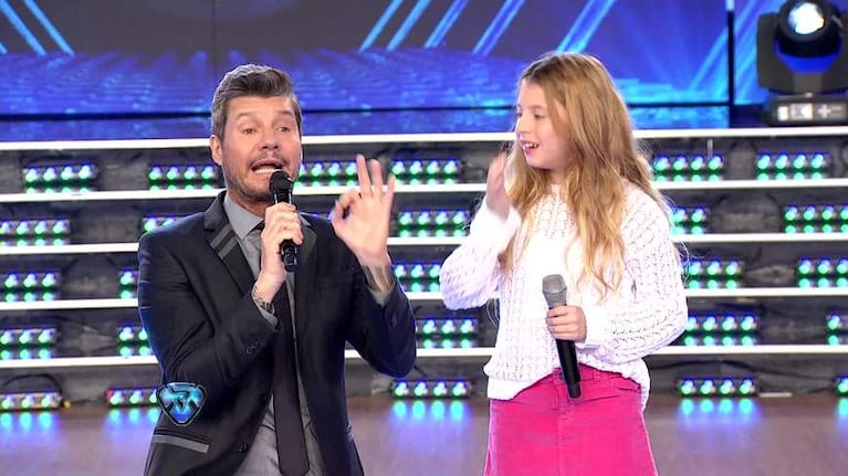 La nena que emocionó a todos en ShowMatch con su voz 
