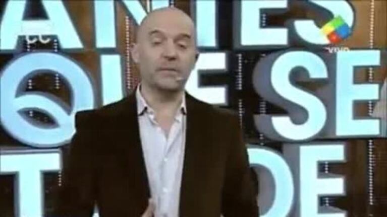 El Pelado López habló sobre la escandalosa salida de Amalia Granata de América